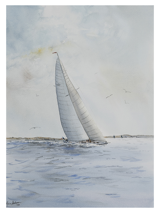 Une régate-Alain devienne-winchartgallery-print-art-maritimeart.jpg